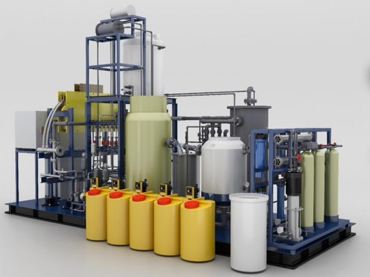 7500g/h (Effective Chlorine) Ion Membrane Chlorination System