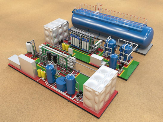 720t/d Seawater Desalination System