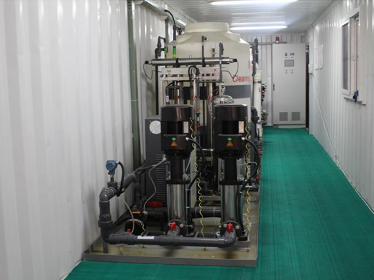 240t/d Container Type Pure Water System Project
