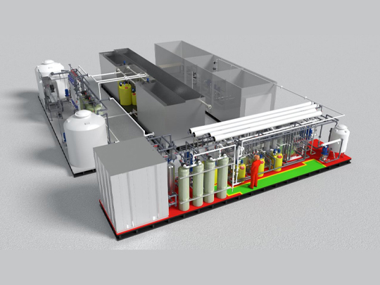Container Type Sewage Treatment/High Purity Water Treatment System