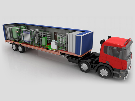 360t/d Truck mounted high purity water system